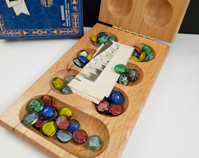 Vintage MANCALA Wood Game Cardinal Industries - Etsy