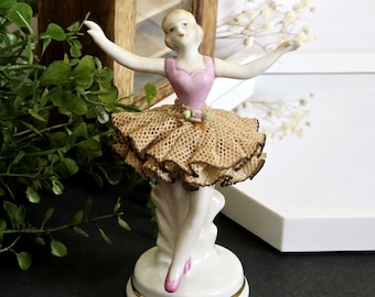 Vintage Occupied Japan Ballerina Dancer Figurine - Ballet Dancer