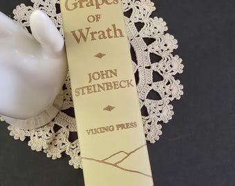 Vintage 1939 The Grapes of Wrath by John Steinbeck Hardback Book Viking Press