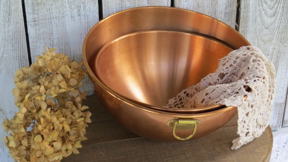 Copper Mixing Bowls & Mixing Bowl Set