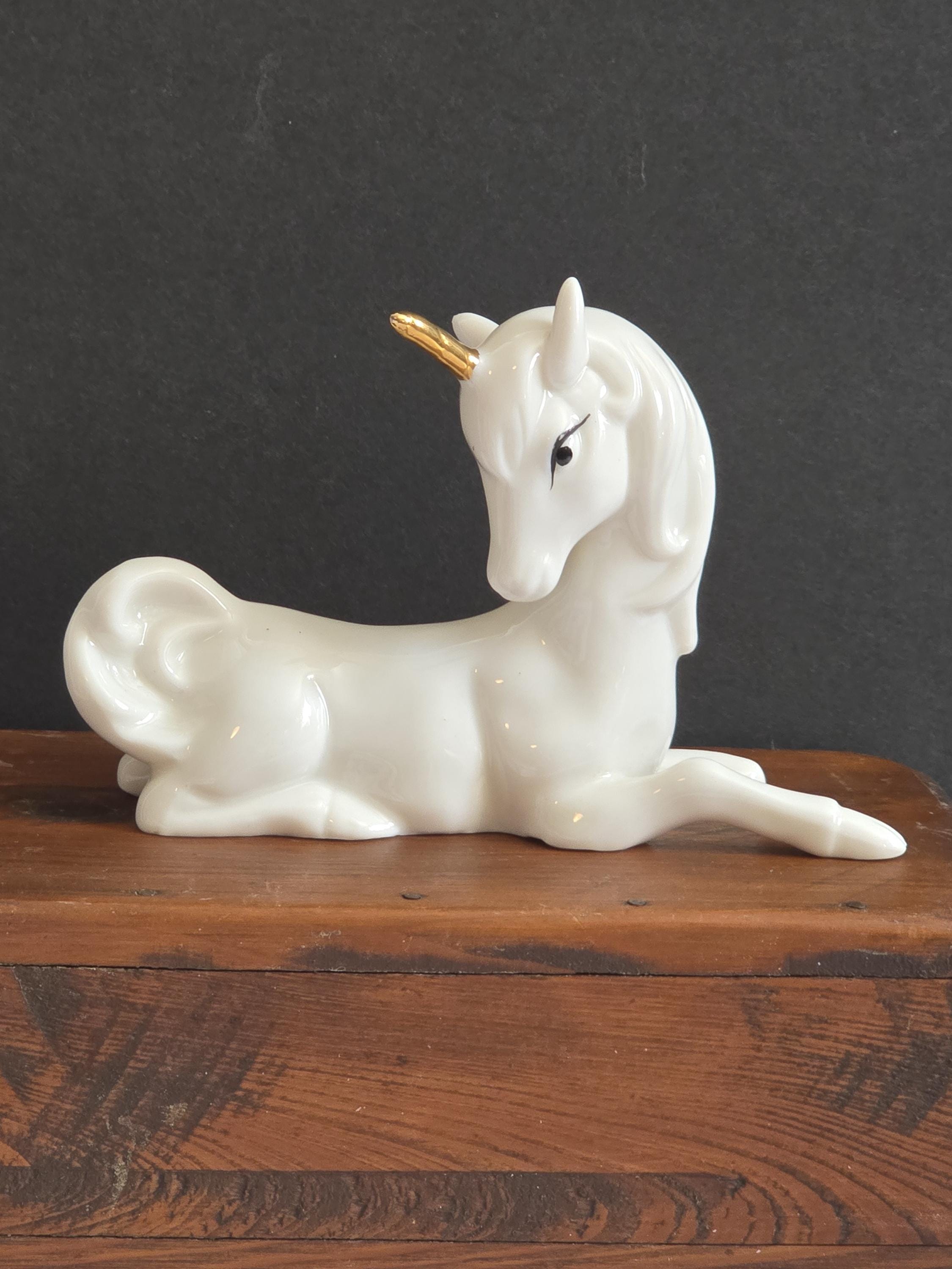 80s Unicorn Figurine - Etsy