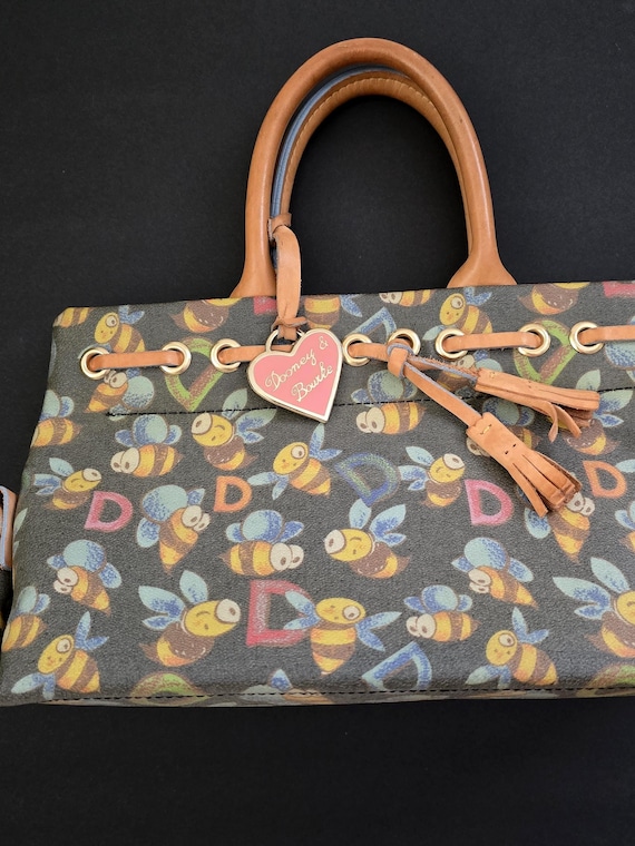 Vintage Dooney and Bourke Bumble Bee Purse Handbag Limited Edition