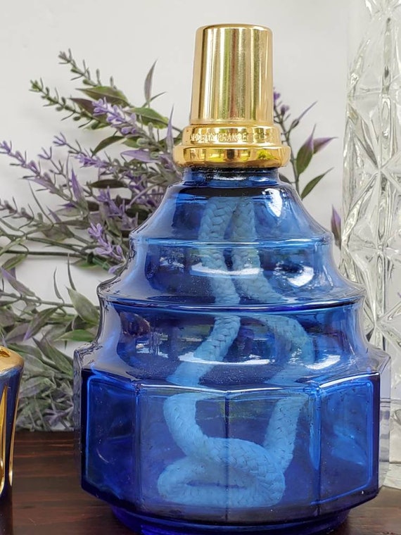 Voorafgaan Spruit Woedend Lampe Berger French Fragrance Lamp Blue Glass Home Fragrance - Etsy Finland