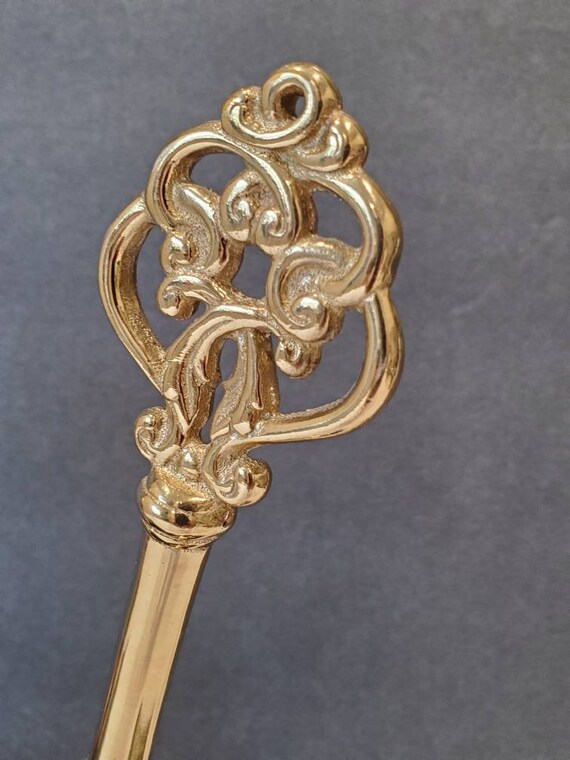 Solid Brass Skeleton Key Bookends Bookends Home Décor Home & Living