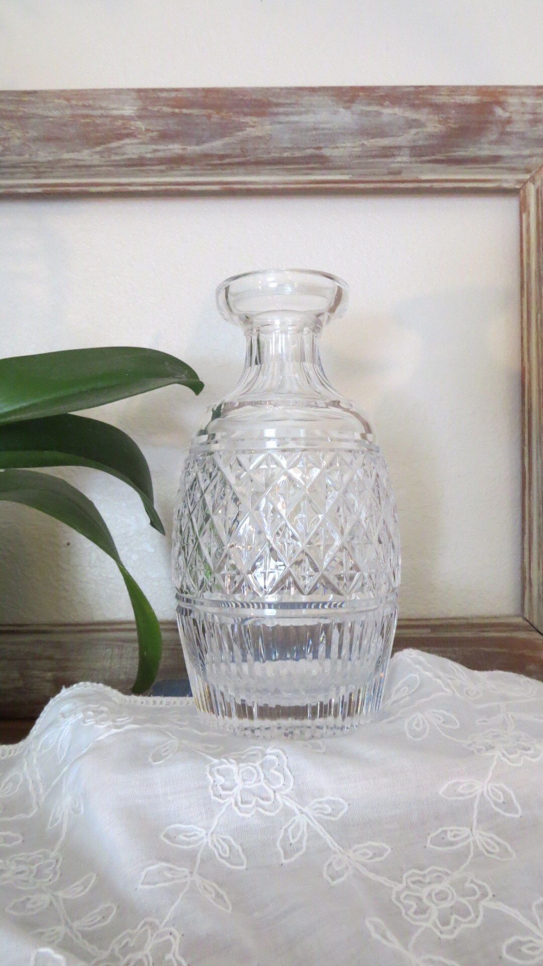 Waterford Crystal Decanter Castletown Pattern Etsy