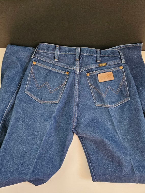 Vintage 80's Men's Wrangler Jeans Cowboy 30 x 36 … - image 1