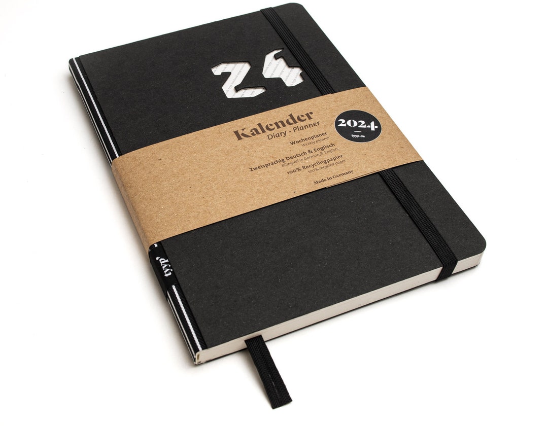 Sustainable Pocket Calendar 2024 Made From 100% Recycled Paper design