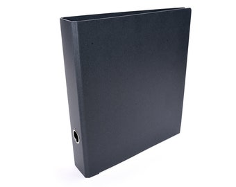 Recycling folder A4 with edge protection, sustainable folders nature and eco-look - made in Germany, ring binders, file folders