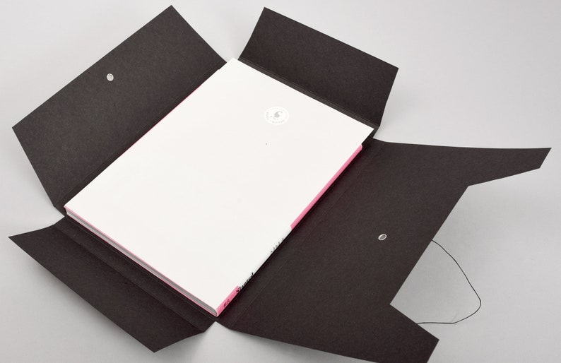 Japan folder coffee Document folder with cord closure