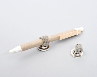 Pen holder wall, wall pen holder made of metal self-adhesive