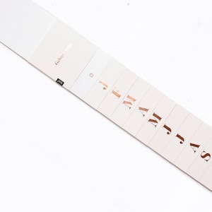 Birthday calendar, year-independent, everlasting birthday calendar