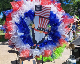 4th of July wreath