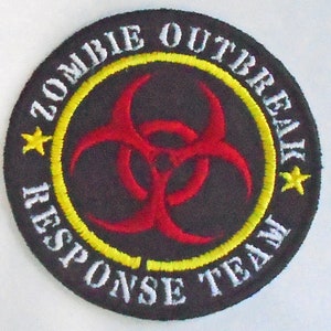 Iron-On Patch - ZOMBIE OUTBREAK