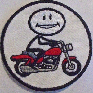 Naszywka do prasowania - MOTOCYKL