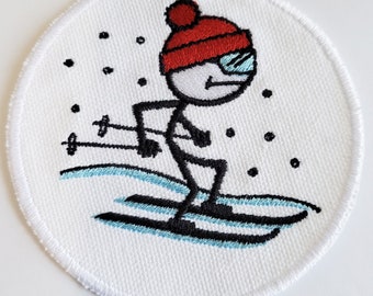 アイロン接着パッチ - SKIER