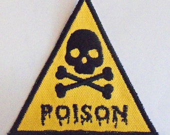 Pièce thermocollante - POISON