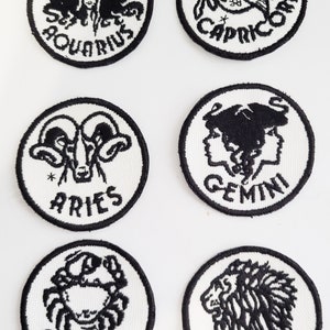 Iron-On Patch - ASTROLOGICAL SIGNS