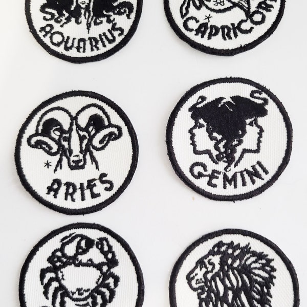 Iron-On Patch - ASTROLOGICAL SIGNS