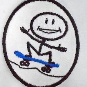 Iron-On Patch - SKATEBOARDING