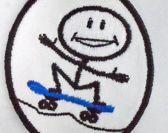 Iron-On Patch - SKATEBOARDING