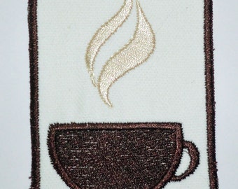 Iron-On Patch - COFFEE