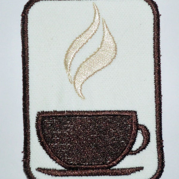 Iron-On Patch - COFFEE