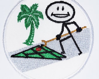 Iron-On Patch - SHUFFLEBOARD