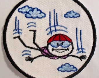 Iron-On Patch - SKY DIVING