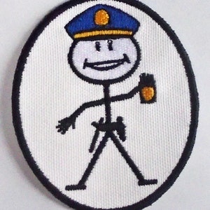 Iron-On Patch - POLICE