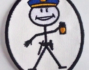 Iron-On Patch - POLICE