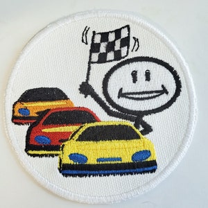 Iron-On Patch - RACING