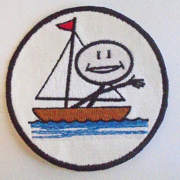 Sailing Patch Etsy