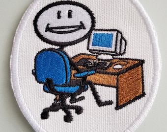 Parche termoadhesivo - TRABAJADOR INFORMÁTICO