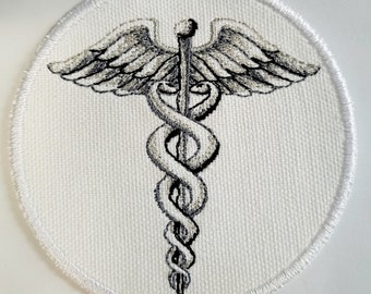 Iron on Patch - CADUCEUS