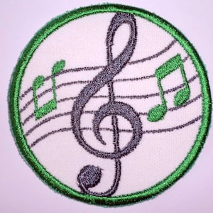 Iron-On Patch - MUSIC