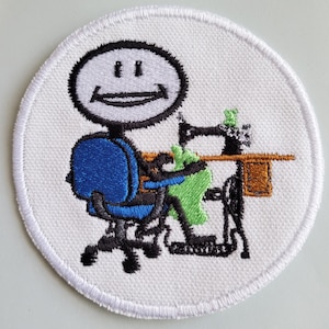 Iron-On Patch -  SEWING MACHINE