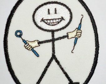 Bügelbild - ZAHNARZT