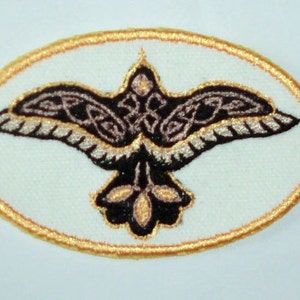 Iron-On Patch - CELTIC RAVEN