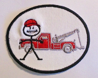 Iron-On Patch - TOW TRUCK