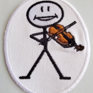 Iron-On Patch - VIOLIN PLAYER