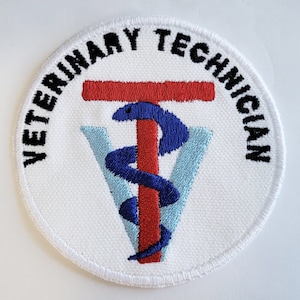 Patch thermocollant - TECHNICIEN VÉTÉRINAIRE