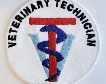 Patch thermocollant - TECHNICIEN VÉTÉRINAIRE