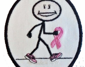 Iron-On Patch - WALK FOR CANCER