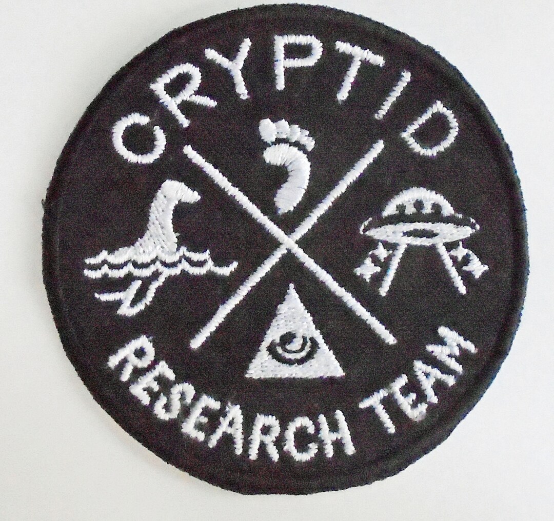 Iron-on Patch - CRYPTID RESEARCH TEAM - Etsy