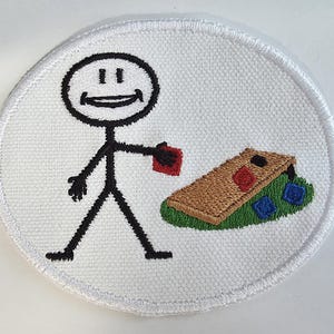 Iron-On Patch - CORNHOLE-BAGGO
