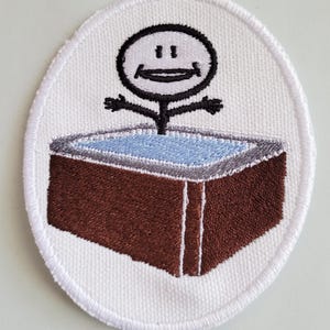 Iron-On Patch - HOT TUB