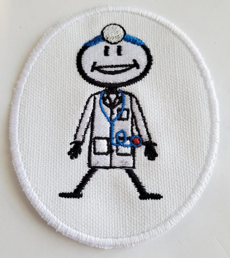 Iron-on Patch - DOCTOR - Etsy