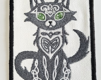 Iron-On Patch - CELTIC CAT