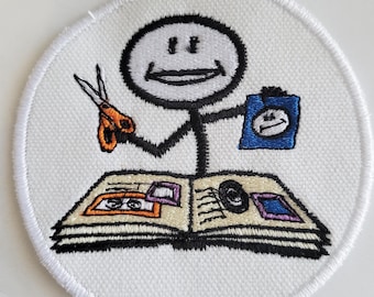 Iron-On Patch - SCRAPBOOK