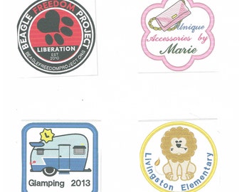 CUSTOM MADE  Iron-on Patches